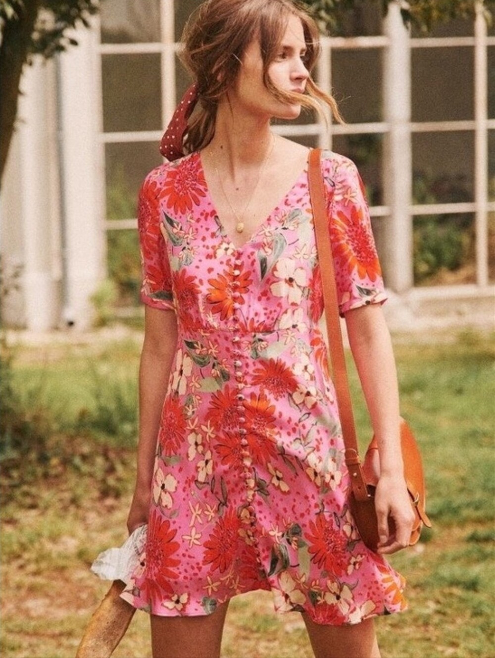 Sezane Sola Silk Dress FR 36 / US 4 NWT